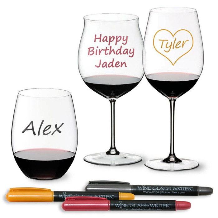 Wine Glass Writer Pens ~ 5 Choices for EVERY Occasion