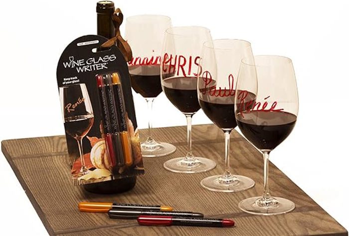 Wine Glass Writer Pens ~ 5 Choices for EVERY Occasion