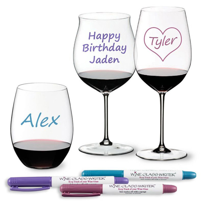 Wine Glass Writer Pens ~ 5 Choices for EVERY Occasion
