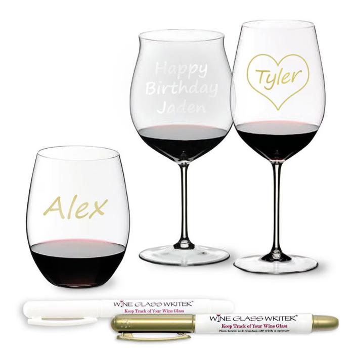 Wine Glass Writer Pens ~ 5 Choices for EVERY Occasion