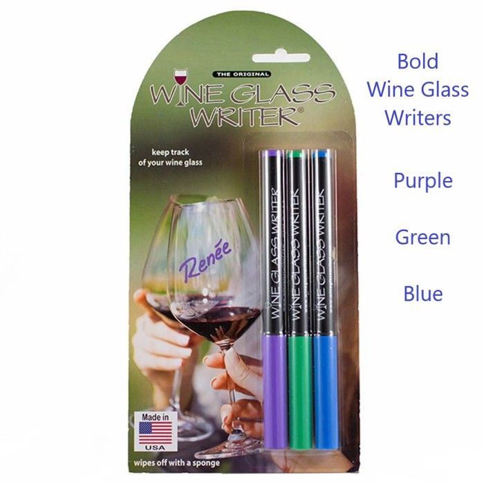 Wine Glass Writer Pens ~ 5 Choices for EVERY Occasion