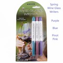 Blue Greem Wine Glass Writer Pens ~ 5 Choices for EVERY Occasion