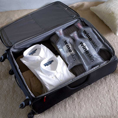 Wine Skin Bottle Travel Bag ~ A MUST for the wine lover
