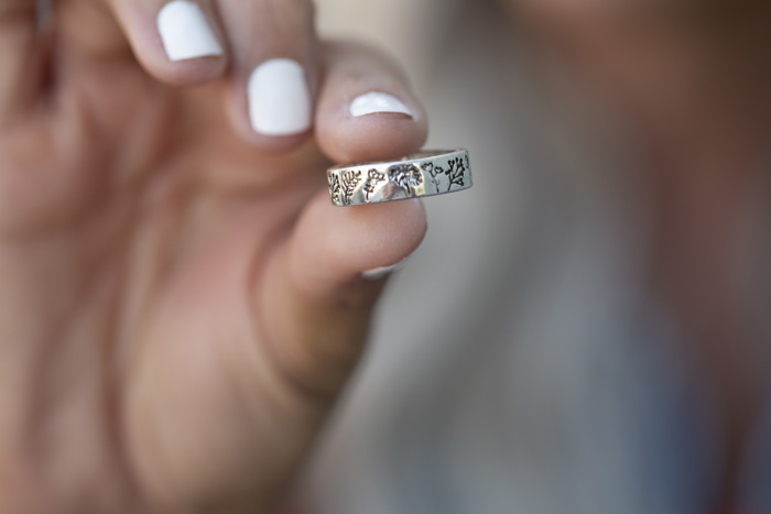 Among the Wild Flowers Ring
