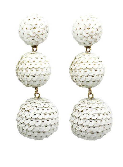 Sequin Ball Earrings