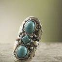  Boho Turquoise Stone Ring