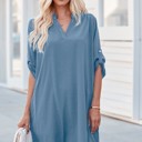  Shirt Dress with Pockets 