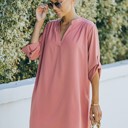  Shirt Dress with Pockets 