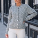 CLASSIC BUTTON-FRONT SOFT CARDIGAN