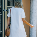  Embroidered dress with pockets