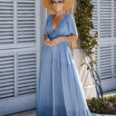Small Dusty Blue The Maxi Dress