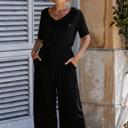  SHORT SLEEVE JERSEY JUMPSUIT