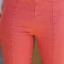  Washed Elastic Waist Flare Pants
