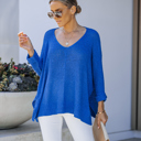  BREEZE SWEATER WITH SIDE SLITS