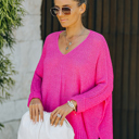 BREEZE SWEATER WITH SIDE SLITS