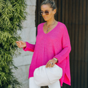  BREEZE SWEATER WITH SIDE SLITS