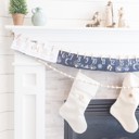  Christ Centered Christmas Advent Calendar | 25 Days of Bible Scriptures & Christ Images | Navy Blue