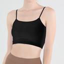 Black Half Camis For Layering | Regular & Plus Size