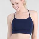 Navy Half Camis For Layering | Regular & Plus Size