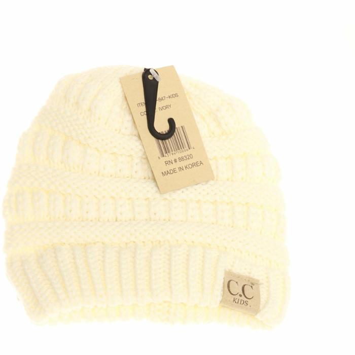 Kids Solid CC Beanie