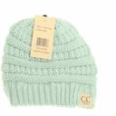 Mint Kids Solid CC Beanie