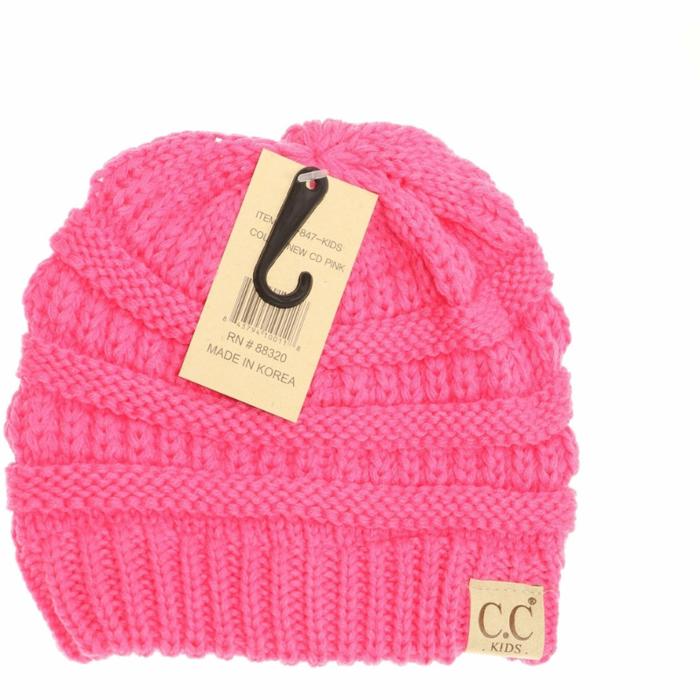 Kids Solid CC Beanie