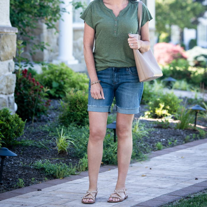 KUT from the KLOTH bermuda shorts