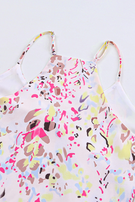 Misty Pink Halter Tank