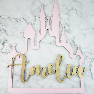 Castle Name Sign