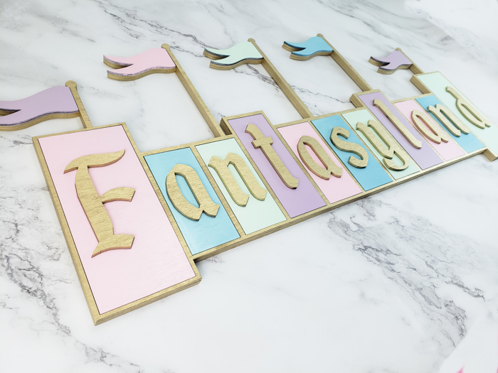 Themepark Sign, Kids Room Decor