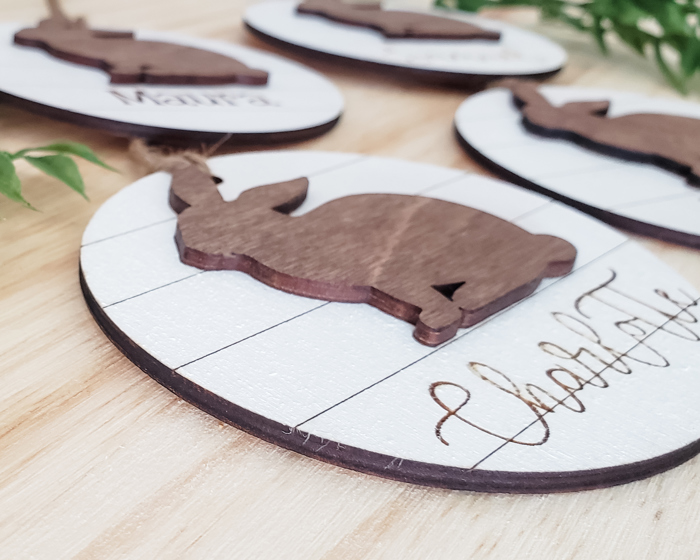 Personalized Easter Basket Tags