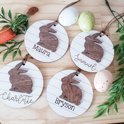 Personalized Easter Basket Tags