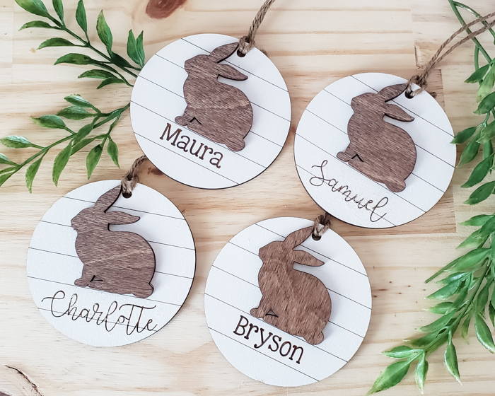 Personalized Easter Basket Tags