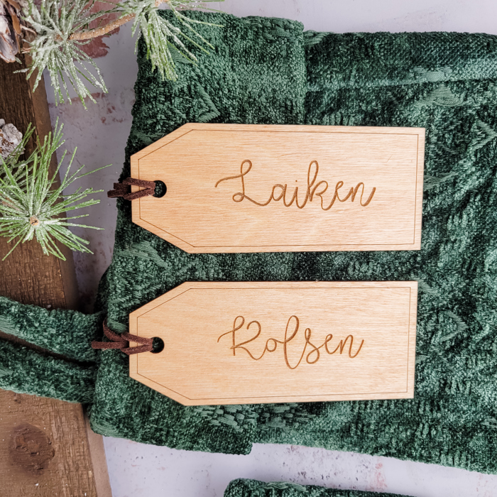 Stocking Name Tags
