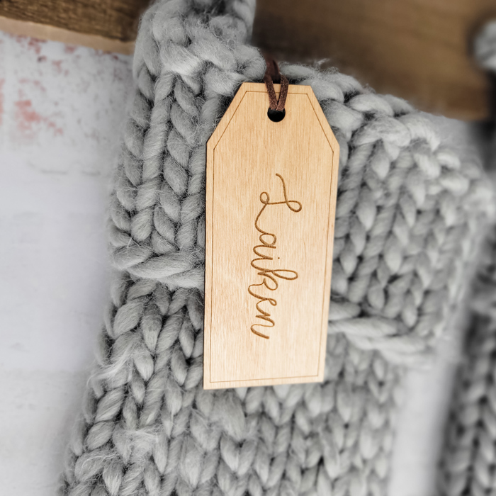 Stocking Name Tags