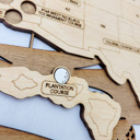  Golf Course Checklist Map