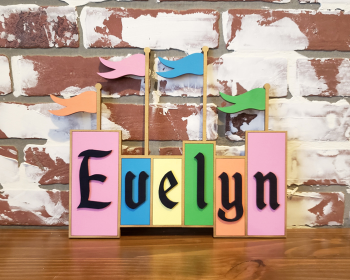 Themepark Sign, Kids Room Decor