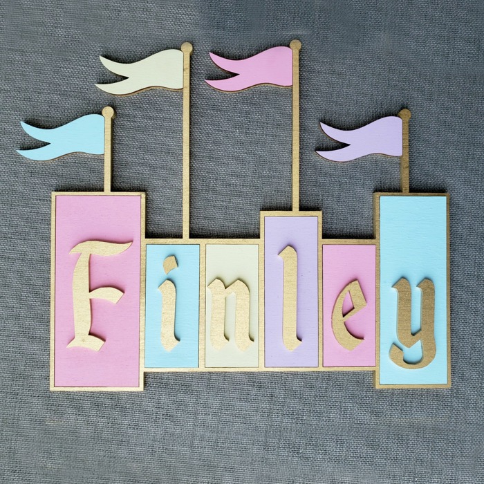 Themepark Sign, Kids Room Decor