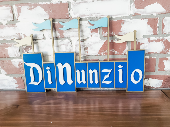 Themepark Sign, Kids Room Decor
