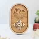 Mother's Day Puzzle Magnet, Personalized Mothers Day Gift, Custom Gift for Mom