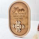 Mother's Day Puzzle Magnet, Personalized Mothers Day Gift, Custom Gift for Mom
