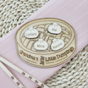  Grandkids Magnet, Wood Family Magnet, Grandma's Little Dumplings