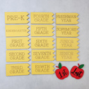 2-piece Personalized Back to School Sign, Interchangeable Back to School Sign, First Day of School Photo Prop
