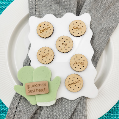 Grandkids Magnet, Wood Family Magnet, Mothers Day Personalized Gift, Grandparents Day Gift, Gift for Grandma