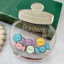  Grandkids Magnet, Acrylic Family Magnet, Mothers Day Personalized Gift, Grandparents Day Gift, Gift for Grandma