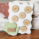  Grandkids Magnet, Wood Family Magnet, Mothers Day Personalized Gift, Grandparents Day Gift, Gift for Grandma
