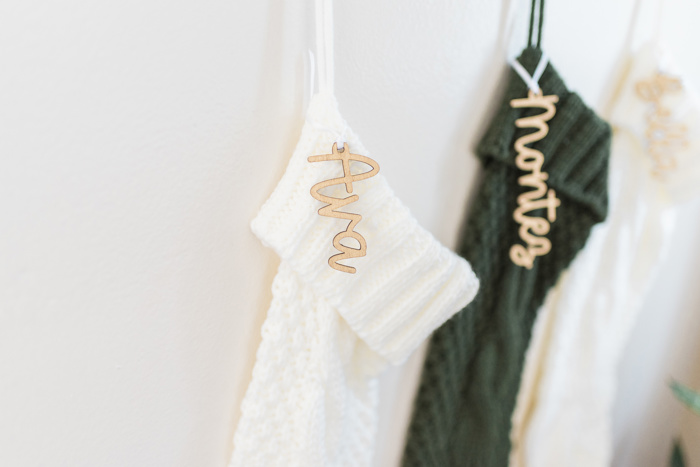 Stocking Name Tags