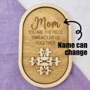  Mother's Day Puzzle Magnet, Personalized Mothers Day Gift, Custom Gift for Mom