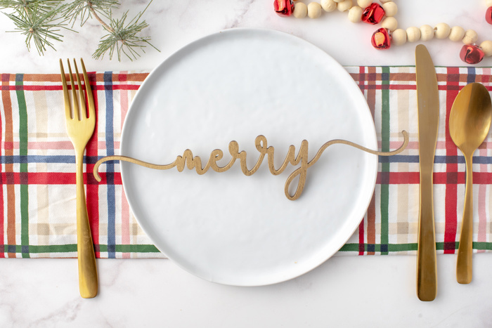 Christmas Place Settings