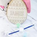  Personalized Easter Egg Craft Activity